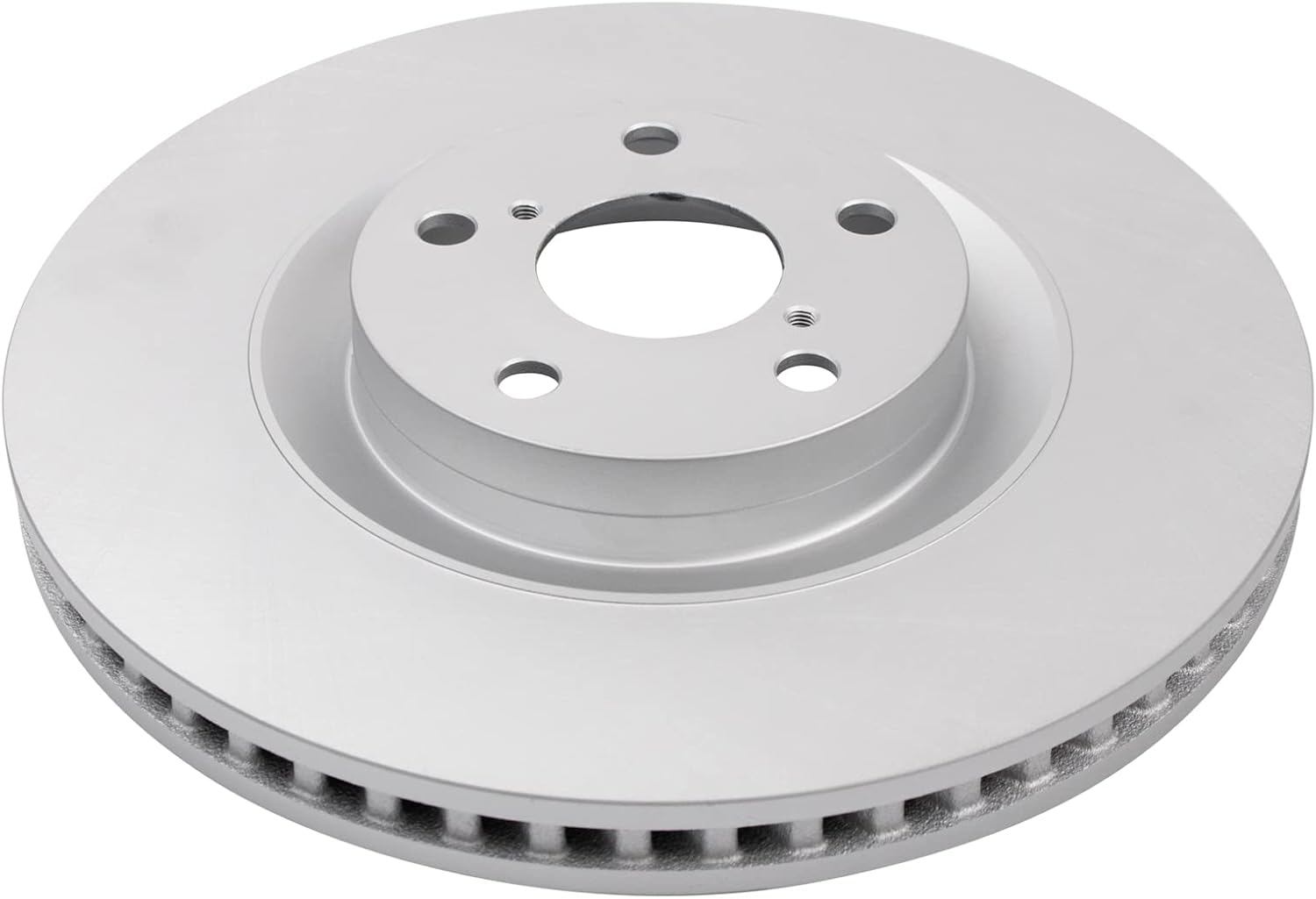TRQ Front Brake Pad and Rotor Set Ceramic Coated Vented Rotors Compatible with 2009-2019 Lexus GS350 GS450h GS460 GS300 IS350 IS300 RC350 RC300 RC200t GS200t