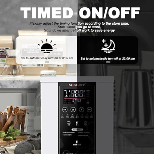 40L Hot Water Boiler,Commercial Hot Water Dispenser,Stainless Steel Automatic Water Heater,with Digital Control Panel