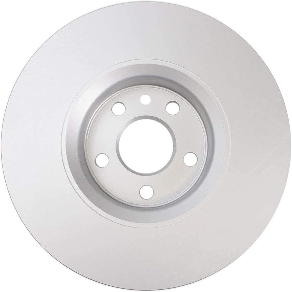 TRQ Front Brake Pad and Rotor Set Ceramic Coated Vented Rotors Compatible with 2008-2018 Volvo S60 S80 V60 V60 Cross Country V70 XC70 S60 Cross Country