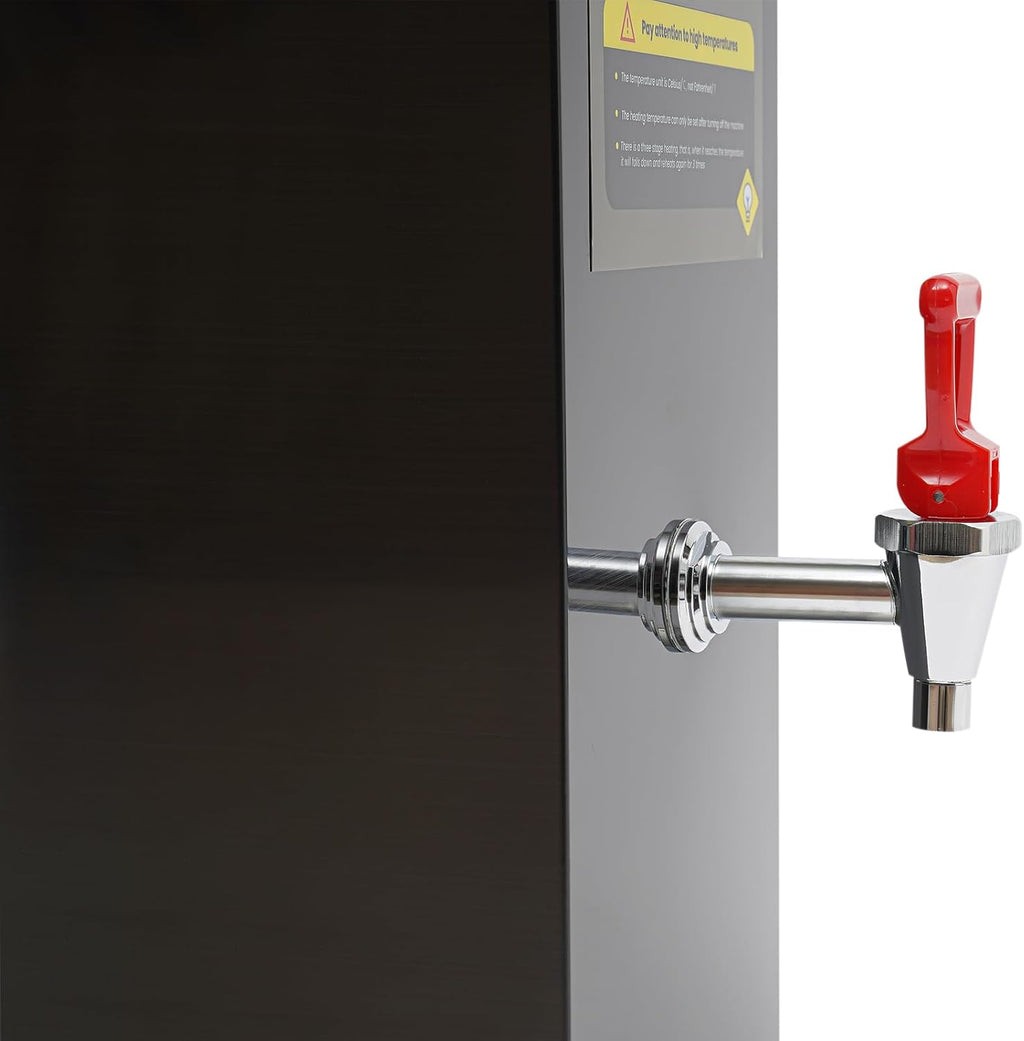 Commercial Hot Water Dispenser, 8L Hot Water Dispenser, 2000W Commercial Water Boiler Countertop with LCD Panel, Fast Boiling for Office, Kitchen, Large Family Use
