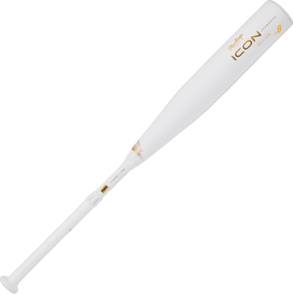 Rawlings | 2024 | ICON Baseball Bat | USSSA | -5 / -8 / -10 Drop | 2 3/4' Barrel | 2 Pc. Composite