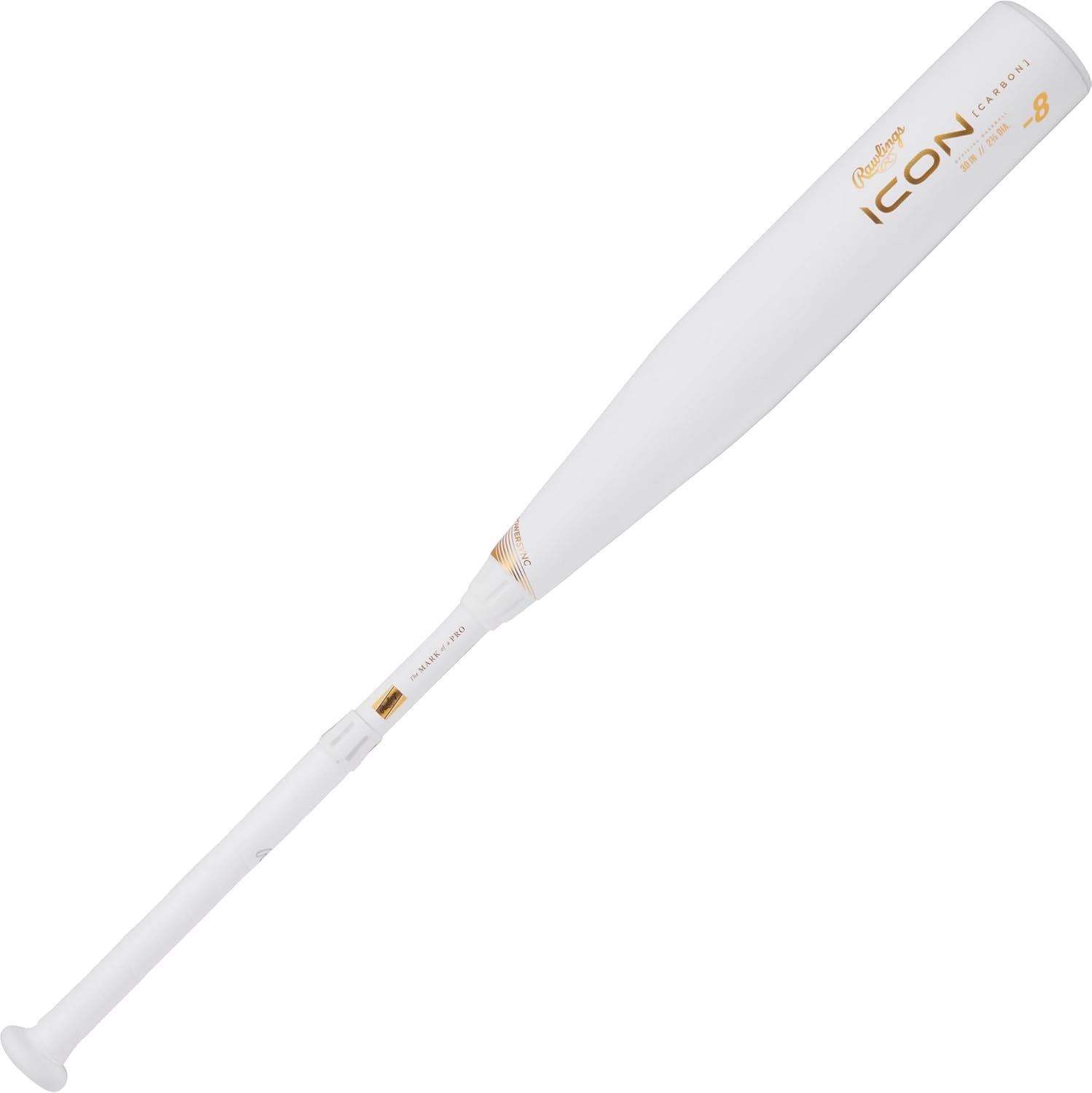 Rawlings | 2024 | ICON Baseball Bat | USSSA | -5 / -8 / -10 Drop | 2 3/4' Barrel | 2 Pc. Composite