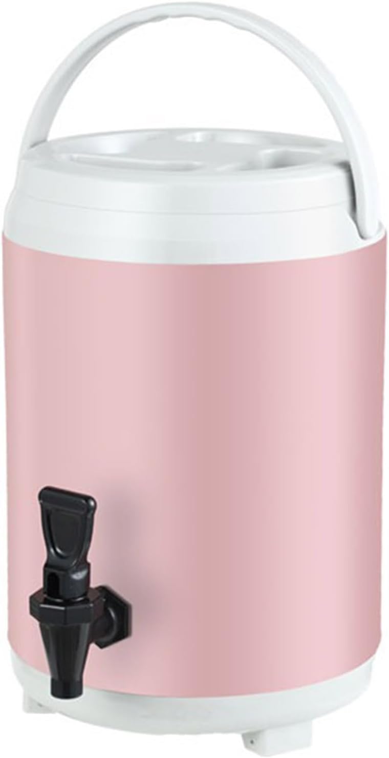 Catering Urn Hot Water Dispenser with Faucet, Stainless Steel Insulated Beverage Dispenser Commercial Milk Tea Barrel,Cold & Hot Drinks Dispenser Container Beer Server for Coffee Restaurant Drink Sh