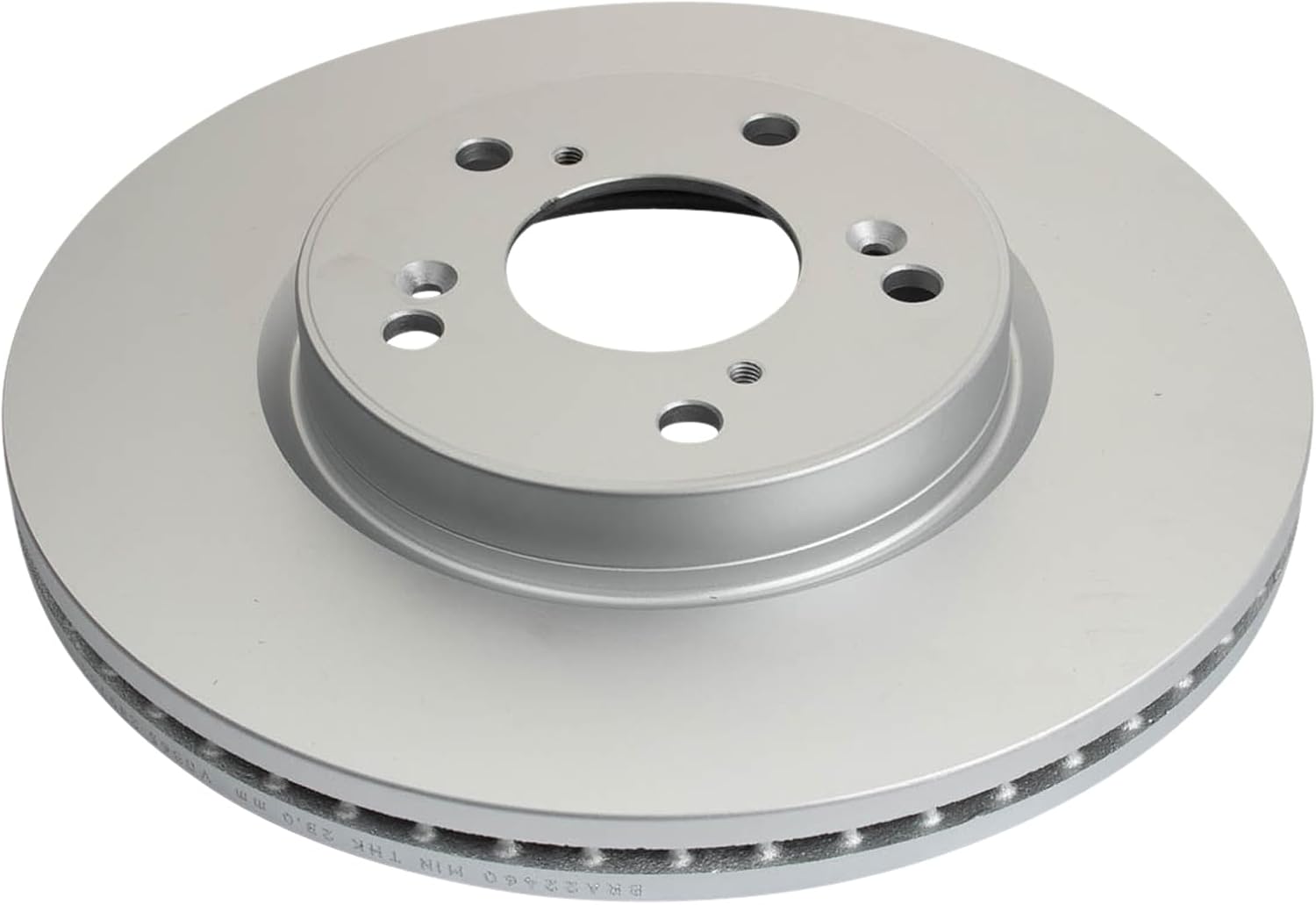 TRQ Front Brake Pad and Rotor Set Ceramic G Coated Rotors Compatible with 2016-2019 Honda HR-V