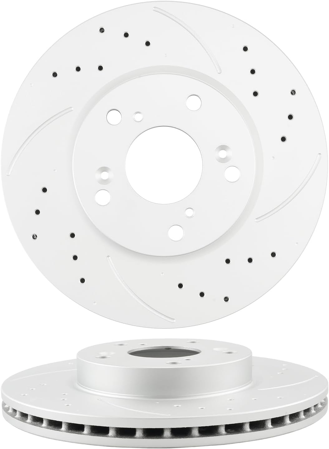 PHILTOP Front Brake Pads and Rotors kit Fit for Honda 2003-2012 2014-2017 Accord, 11' Brake kit Front Brakes Rotors Automotive Replacement Brake kits