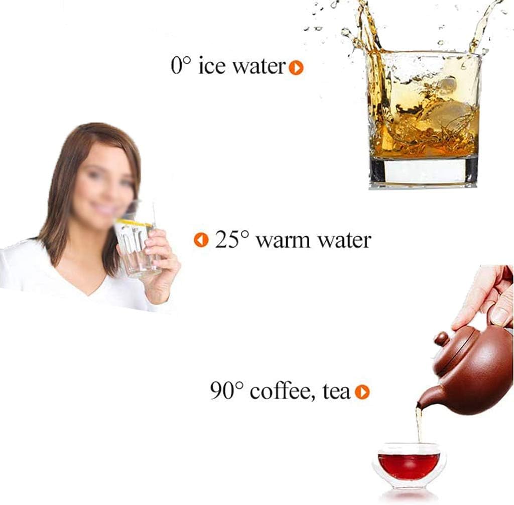 Ice Making Machine 2 in 1 Cold Bottled Water Cooler Hot & Cold Water Dispenser with Ice Maker Hot, Child Safety Lock - Makes 15kg Daily - Ideal for Offices
