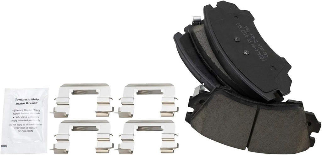 TRQ Front Brake Pad and Rotor Set Ceramic Vented G Coated Rotors Compatible with 2010-2015 Chevrolet Camaro