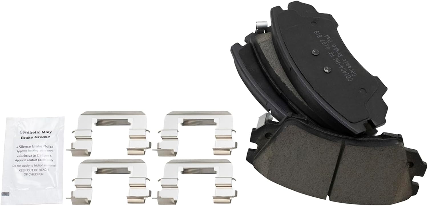 TRQ Front Brake Pad and Rotor Set Ceramic Vented G Coated Rotors Compatible with 2010-2015 Chevrolet Camaro