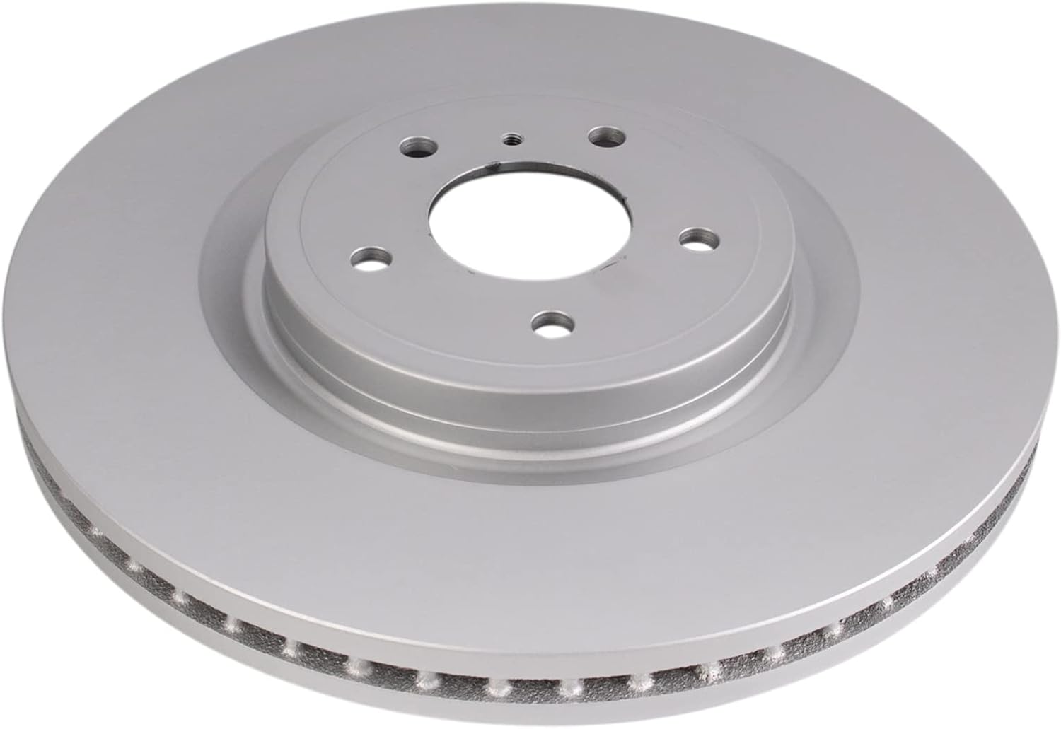 TRQ Front Brake Pad and Rotor Set Ceramic Coated Vented Rotors Compatible with 2008-2013 Infiniti G37 2014-2019 Q50 Q70 2009-2013 FX50 2011-2013 M37 M56 2014 QX70 2014-2015 Q60 2009-2020 Nissan 370Z