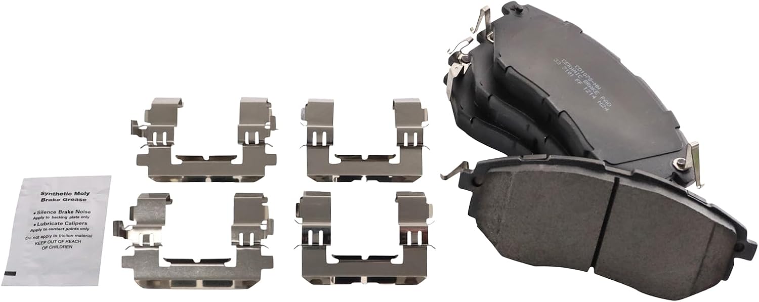 TRQ Front Brake Pad and Rotor Set Ceramic G Coated Vented Rotors Compatible with 2006-2007 Subaru B9 Tribeca 2008-2014 Tribeca 2015-2019 Legacy Outback 2015-2021 WRX