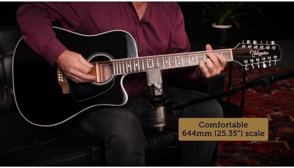 Takamine GD-35CE PW 12-string Acoustic-electric Dreadnought - Pearl White