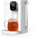 SinSed electric hot water dispenser sunbeam hot shot Small instant hot household water purifier tabletop pumping water boiler 4-stage temperature control(Color:a), Size