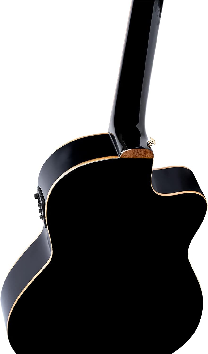 Performer Series Left-Handed Solid Top Thinline Crossover Acoustic-Electric Nylon Classical Guitar w/Bag