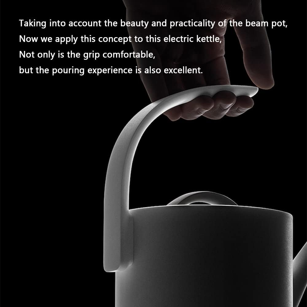 Electric Tea Water Kettle, 850Ml Stainless Steel Tea Kettle, Automatically Shut Off and Boil Dry to Protect Water, Tea and Coffee