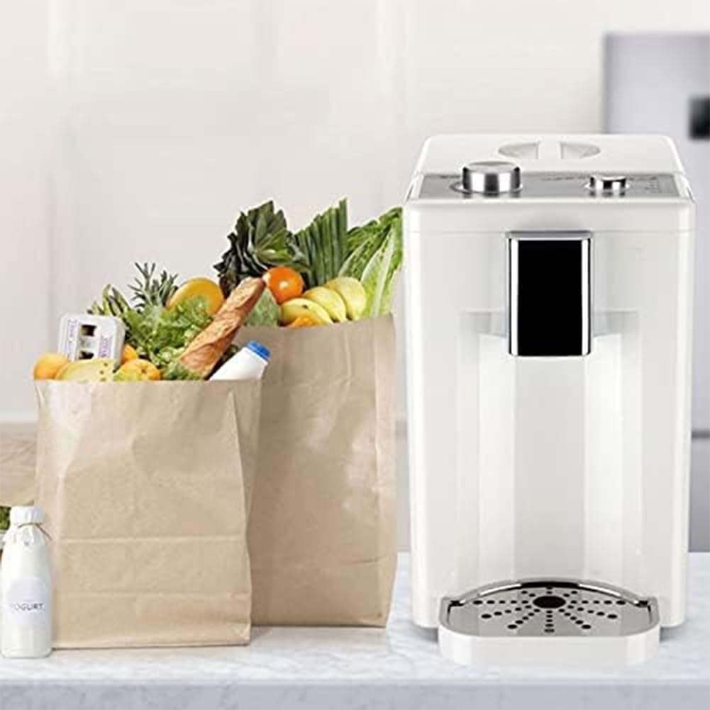 Instant Hot Water Dispenser, Household Electric Kettle Desktop Water Dispenser, Portable Smart Water Dispenser, Multi-Level Adjustment(White)