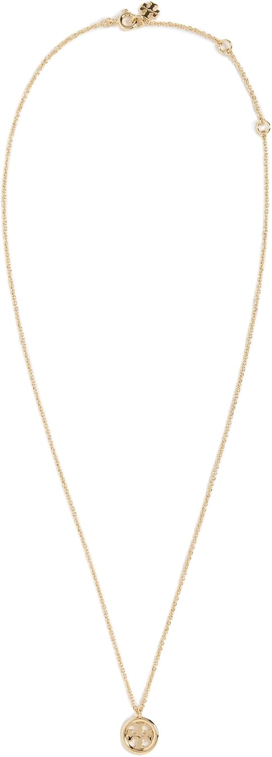 Tory Burch Women's Icon Circle Pendant Necklace