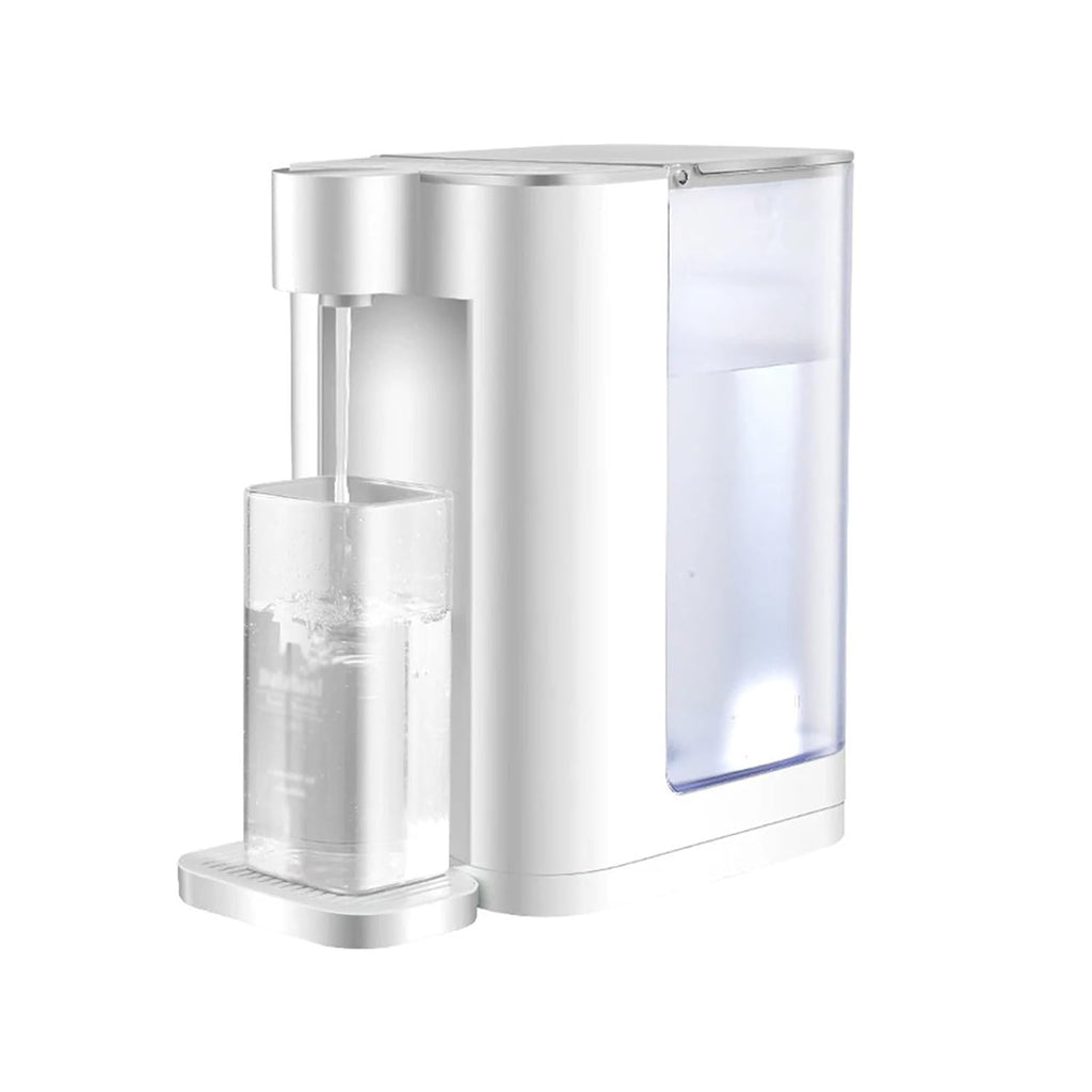 Hot and Cold Water Dispenser Instant Desktop Water Dispenser 3-Second Fast Heating Desktop Water Heater Mini Smart Water Dispenser(White)