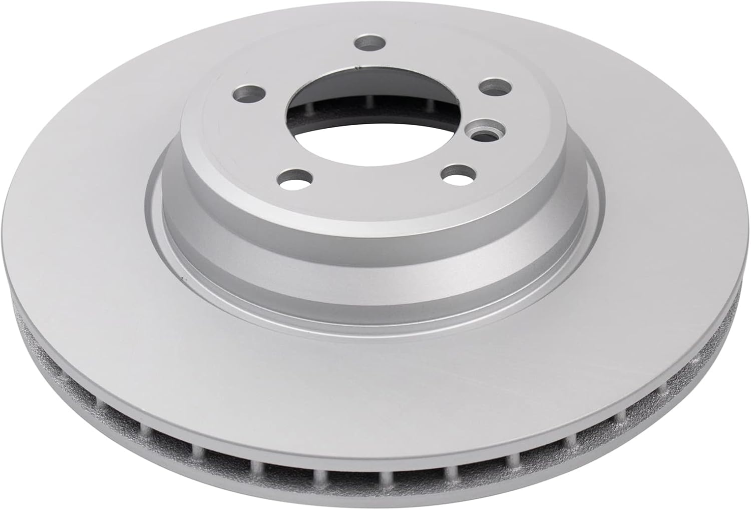 TRQ Front Brake Pad and Rotor Set Ceramic G Coated Vented Rotors Wear Sensor Compatible with 2007-2010 BMW 335i 2009-2010 335d 2010-2013 335i xDrive