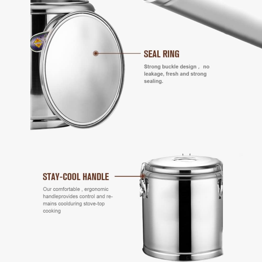 High Capacity 60L Stainless Steel Electric Catering Urn - Hot Water Boiler for Home Brewing, Commercial Use & Office, Durable & Efficient Water Dispenser