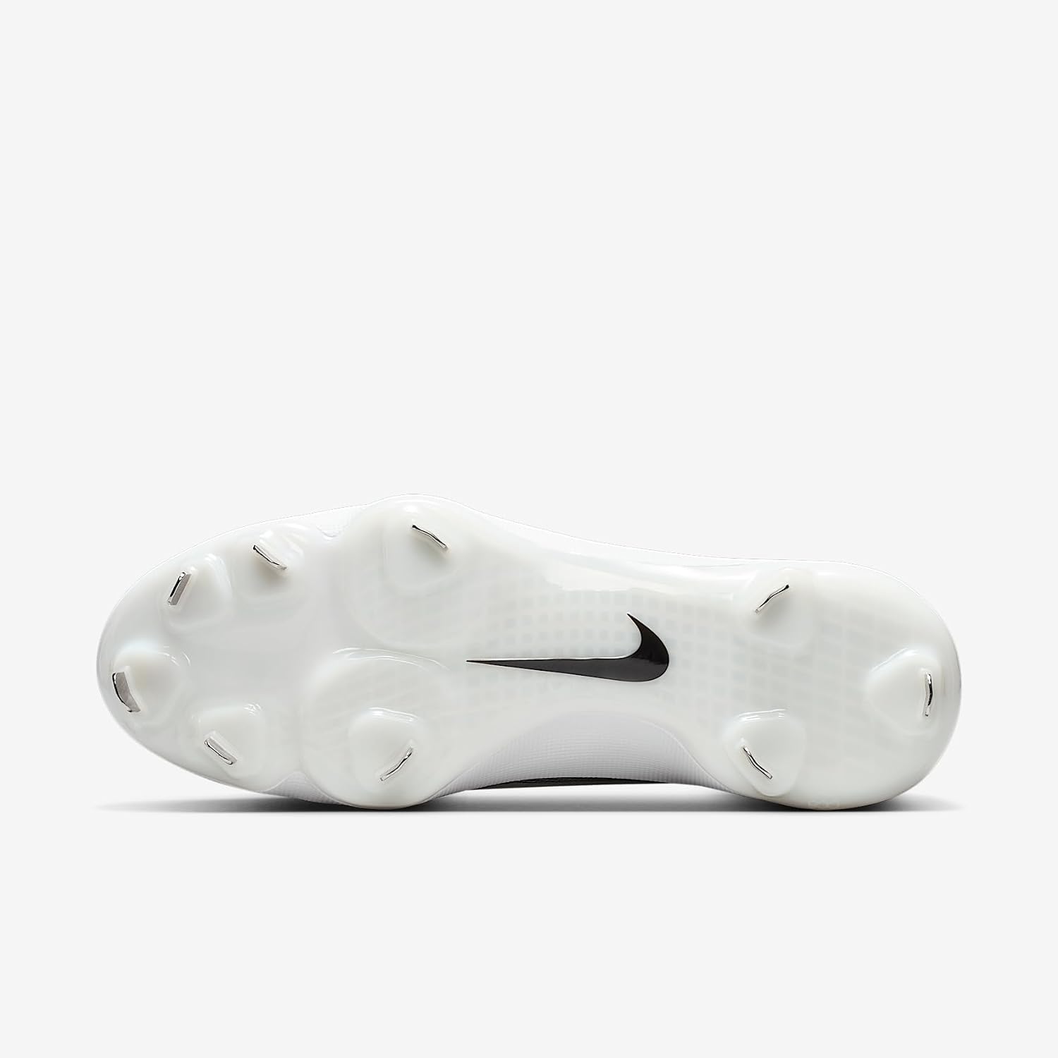 Nike Diamond Showcase MTL Baseball Cleats (White/Black)