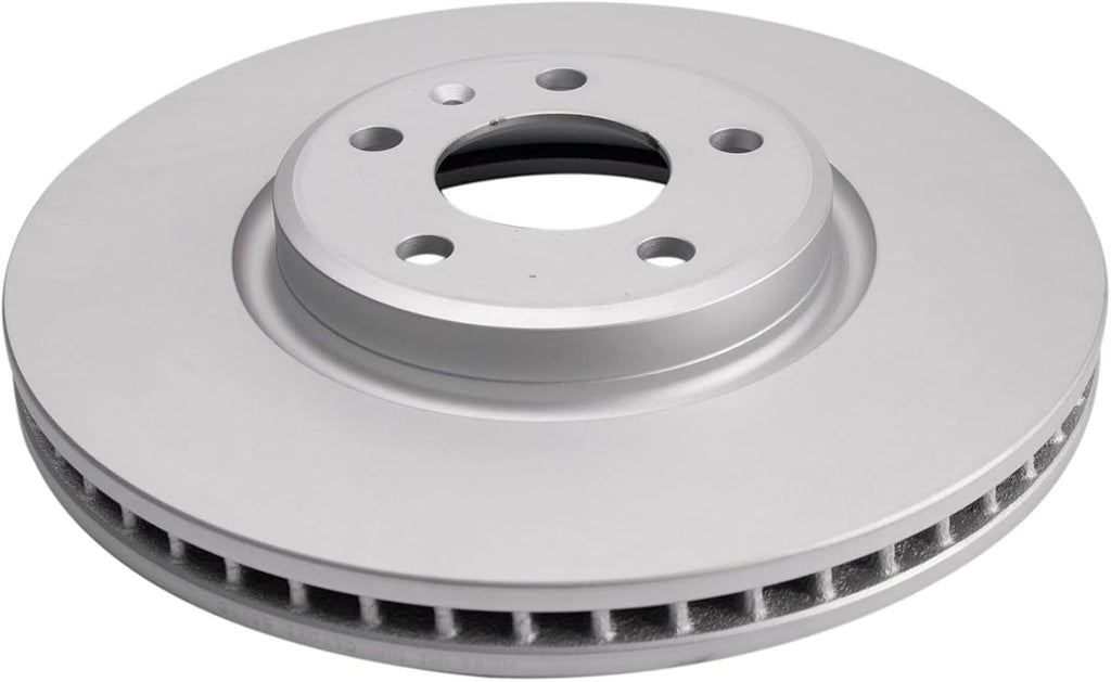 TRQ Front Brake Pad and Rotor Set Ceramic Coated Vented Rotors Compatible with 2009-2012 Q5 2011-2016 A4 2012-2017 A5 2013-2016 Allroad 2012-2015 A6 2014-2015 A7 Quattro