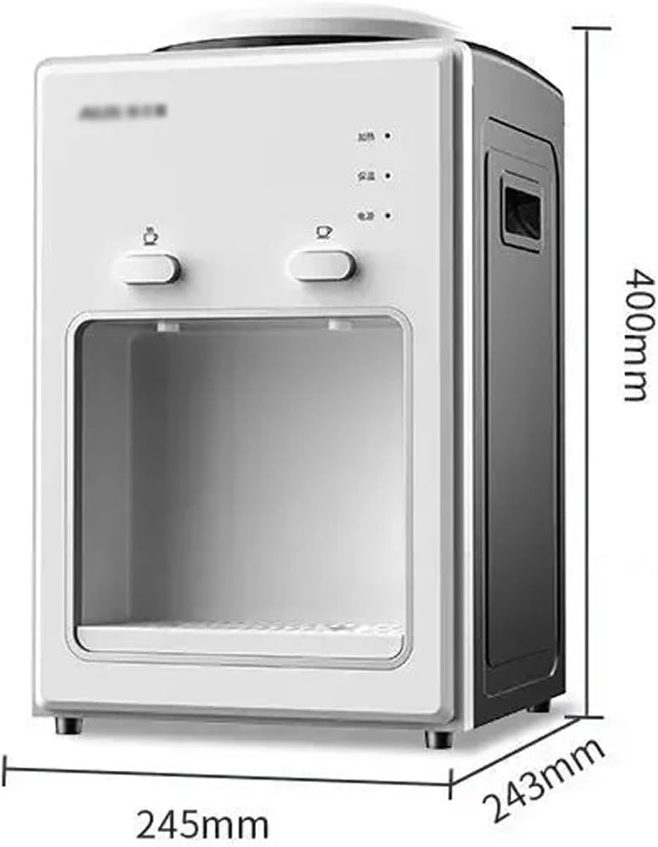 Water Dispenser Desktop Mini Hot and Cold Dormitory Ice Warm Energy-saving Water Boiling Machine Water Dispenser Water Cooler Dispenser(A Warm-Hot)