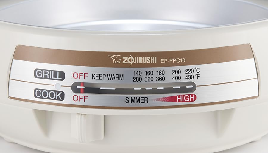 Zojirushi EP-PPC10HL Gourmet d'Expert® Electric Skillet (PFAS-free & BPA-free)