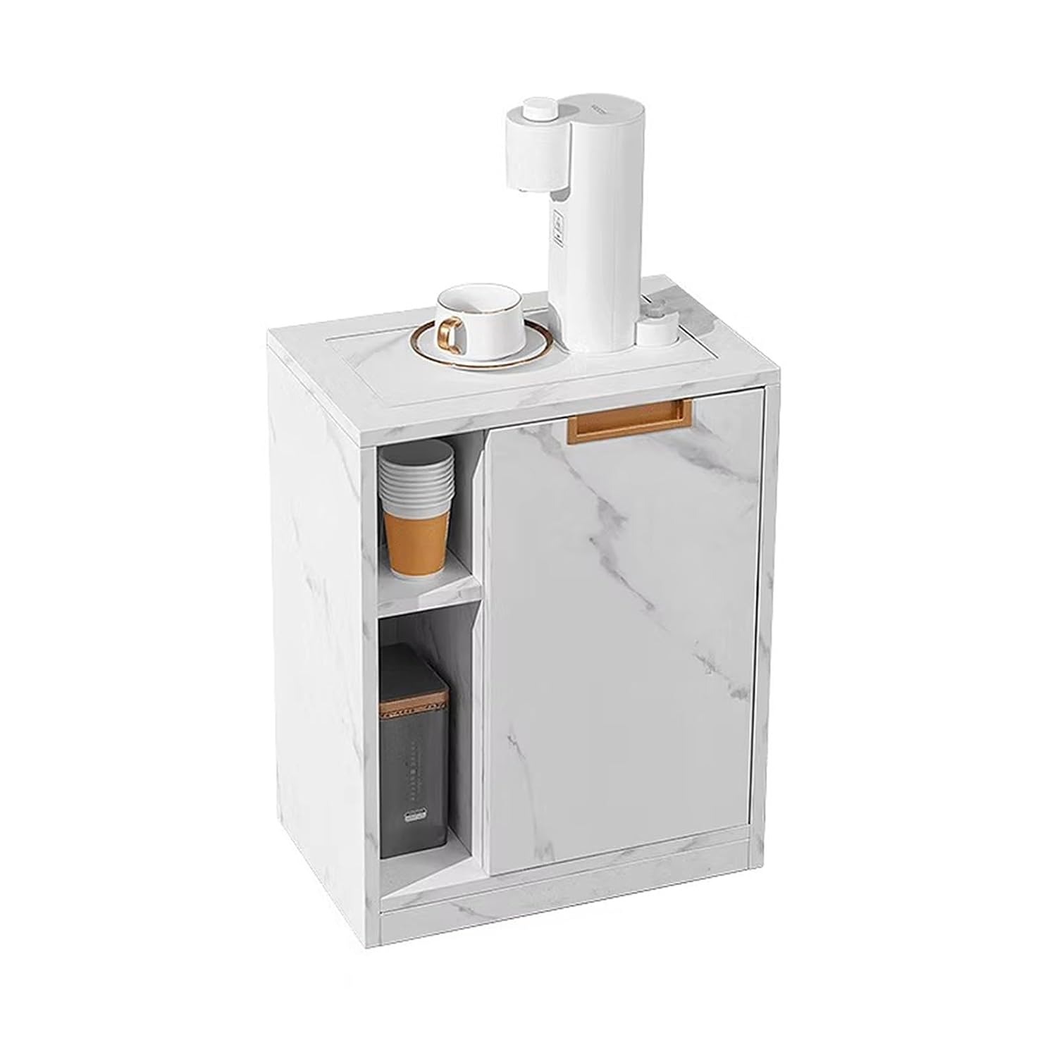 Hot and Cold Water Dispenser Tea Bar Dispenser Instant Water Dispenser Mobile Instant Coffee Table Household Direct Drinking Water Heater