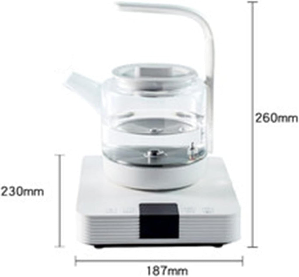 Electric Kettle Glass Automatic Water-Filling Hot Water Dispensers at The Bottom Six-Stage Temperature Control 1l 1200w Kettle Teapot Automatic Power-Off Household (D) lofty ambition Octopus feet