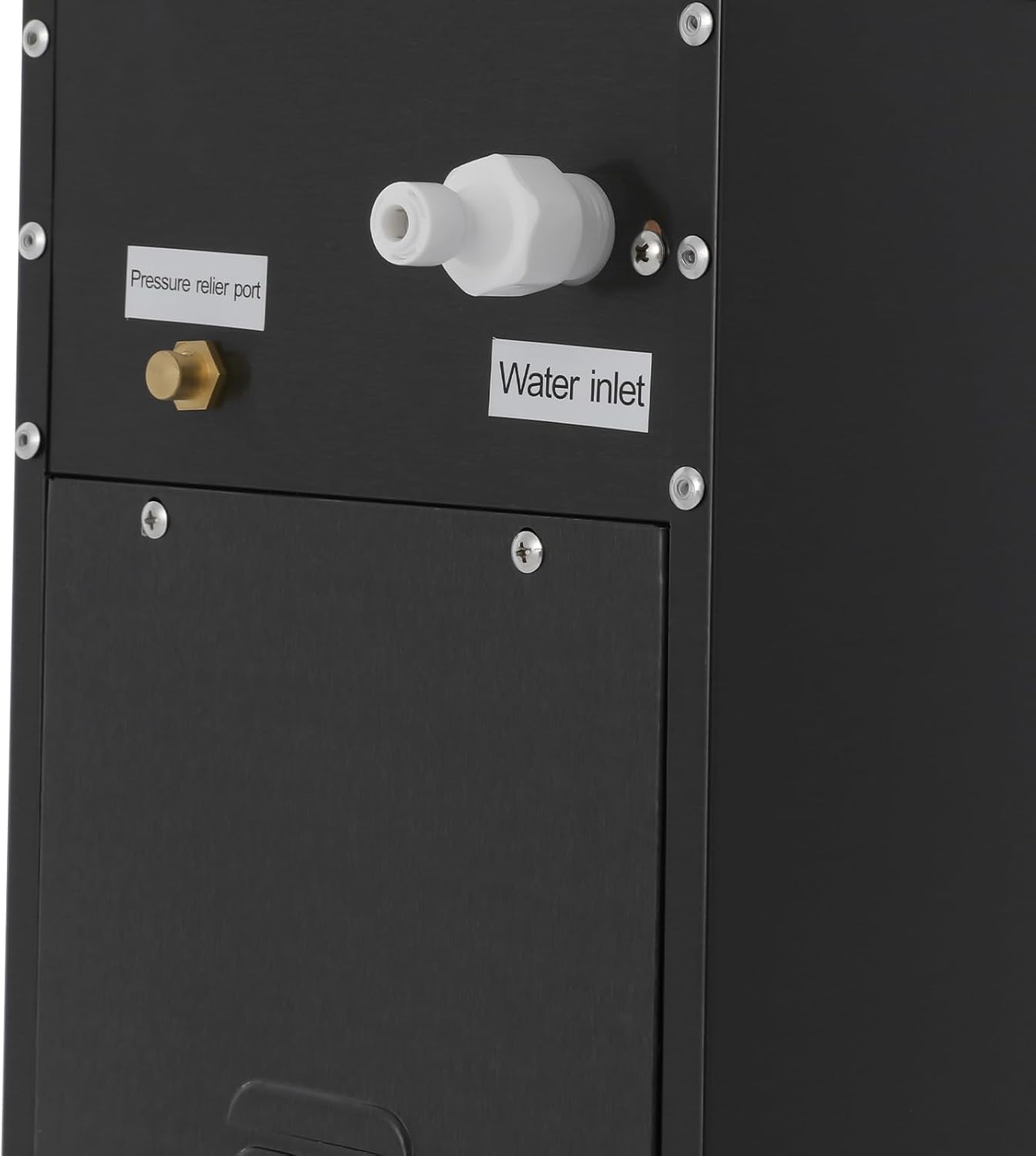 Commercial Hot Water Dispenser, 30L Hot Water Dispenser, 3000W Commercial Water Boiler Countertop with Panel, Fast Boiling for Office, Kitchen, Large Family & Instant Beverage Needs