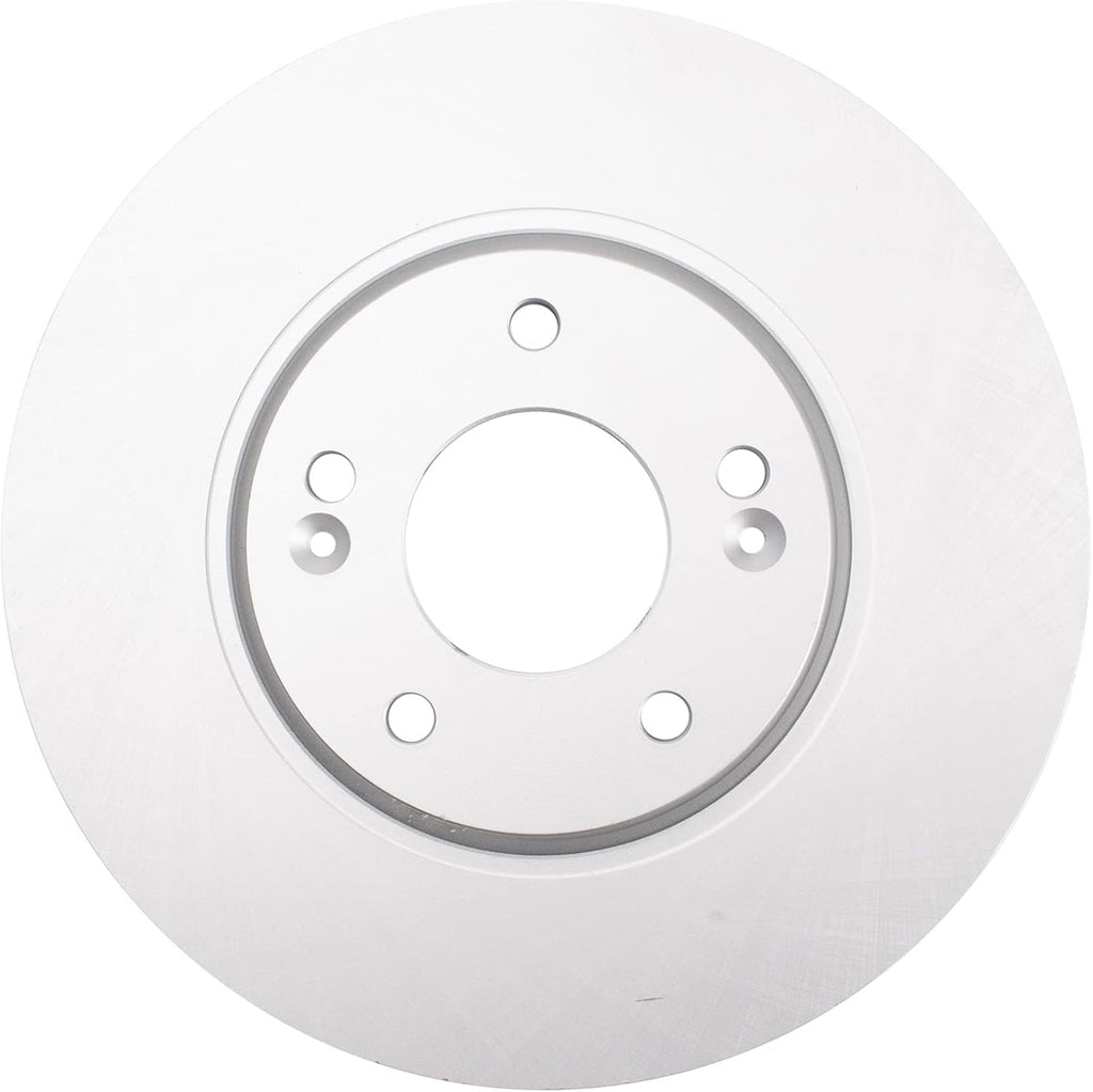 TRQ Front Ceramic Brake Pad and Rotor Set Coated Compatible with 2006 Hyundai Sonata V6 3.3L 2007 Hyundai Sonata SE Limited 2008-2010 V6 3.3L