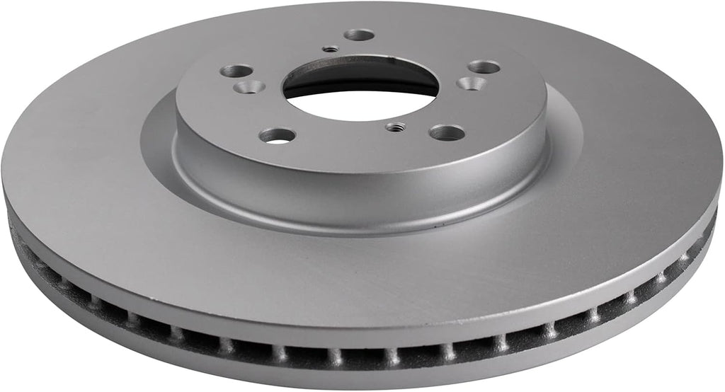 TRQ Front Brake Pad and Rotor Set Ceramic Coated Vented Rotors Compatible with 2011-2014 Honda Odyssey