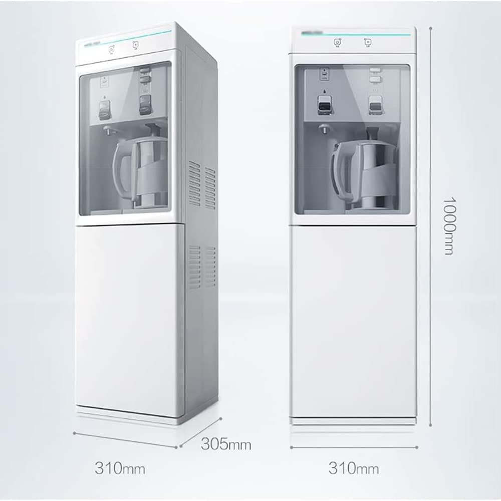 Intelligent Induction Vertical Water Dispenser, Touch-Type One-Button Heating, Anti-Dry Burning, Power Saving, Low Noise Warm Double Door Hot Water Dispenser