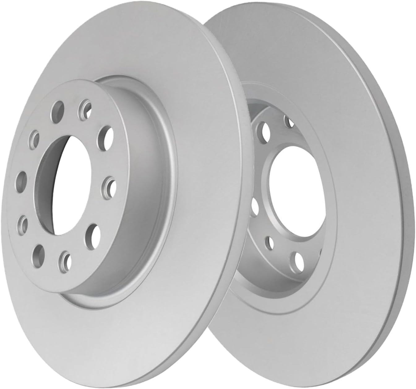 Detroit Axle - 10pc Brake Kit for Fiat 2016-2020 500X 2015-2022 Renegade, Disc Brakes Rotors Ceramic Brake Pads with Hardware Replacement : 12.00' inch Front and 10.94' inch Rear Rotors