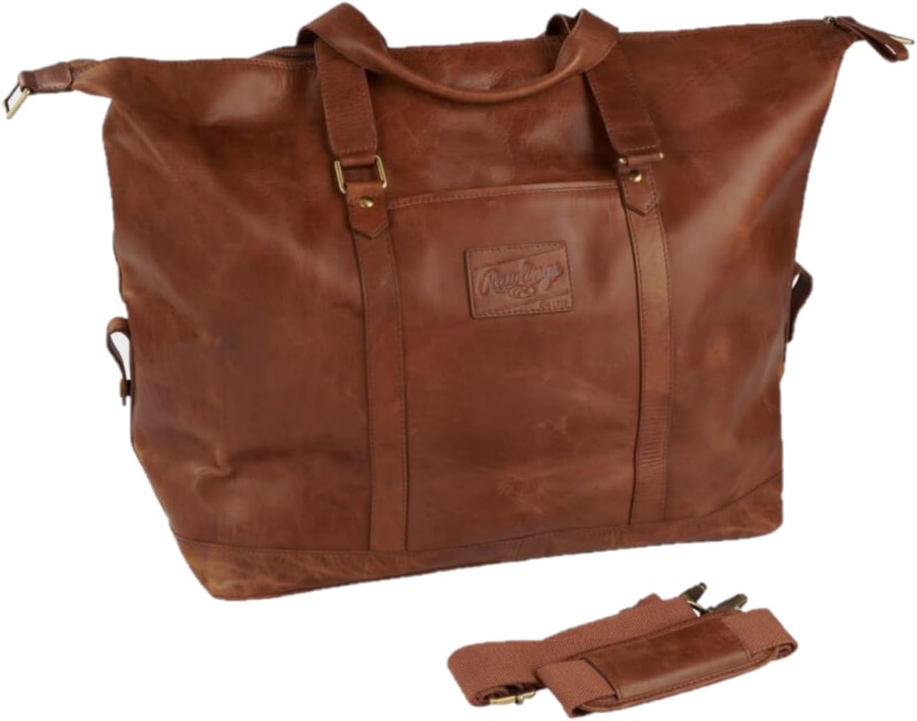 Rawlings | Leather Weekender Duffle Bag Collection | Genuine Leather | Multiple Styles & Colors