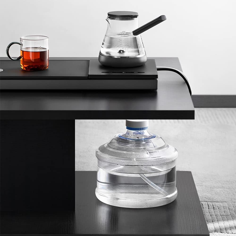 Tea Set Electric Kettle, Temperature Adjustment, Water on The Bottom, Quiet Fast Boiling Tea Tray Set, Automatic Tea Kettle Special,B