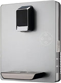 Wall-Mounted Mains Fed Unit Water Dispenser, Office Mini Hot Dispenser with Adjustable Temperature & Electronic Child Lock, LED Display, Anti-Dry Heating Protection(Silver)