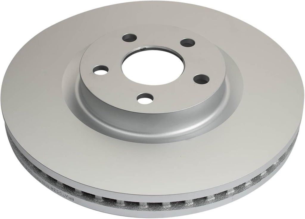 TRQ Front Brake Pad and Rotor Set Ceramic G Coated Rotors Compatible with 2015-2020 Ford Edge