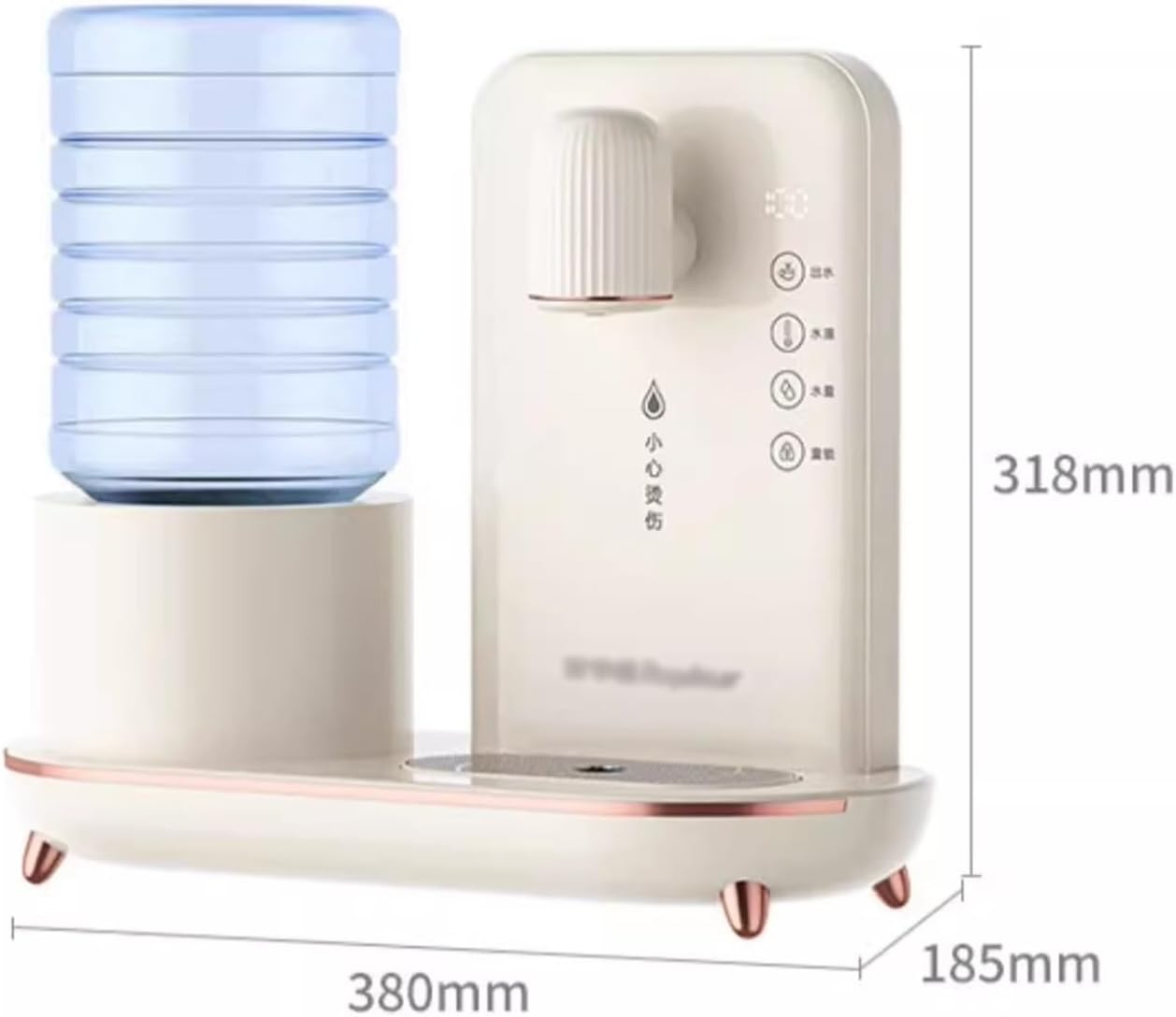 Water Dispenser Desktop Water Dispenser Desktop Instant Hot Tea Bar Machine Home Intelligent Fully Automatic Water Dispenser Hot & Cold Water Dispensers