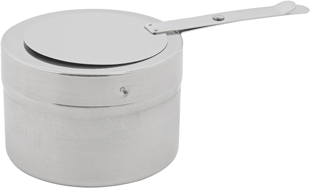 3.43 Gallon / 13L Stainless Steel Beverage Dispenser, Fuel Heating Coffee Urn with Spigot & Fuel Holder, Commercial Hot Water Dispenser Countertop for Milk Coffee Tea Water Juice