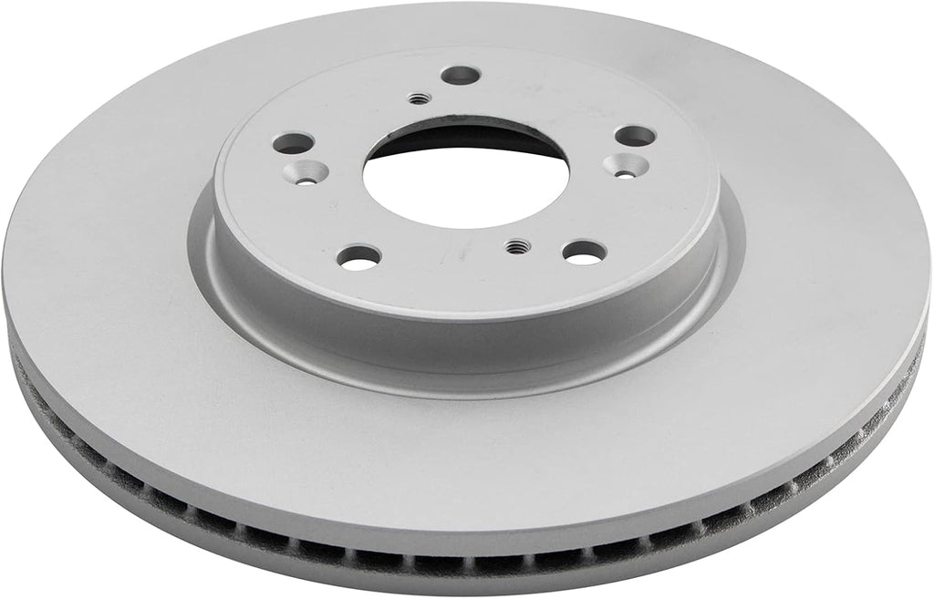 TRQ Front Brake Pad and Rotor Set Ceramic Vented Coated Rotors Compatible with 2013-2022 Honda Accord 2016-2022 HR-V