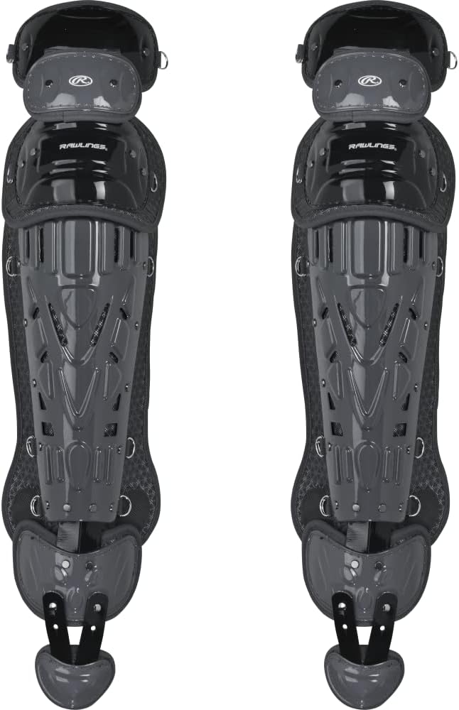 Rawlings | Velo Catcher's Leg Guards | Baseball | Adult & Intermediate Sizing | Multiple Colors