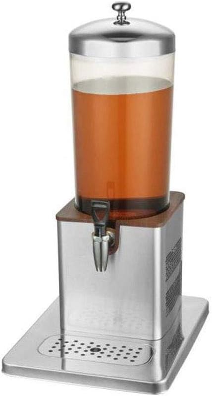 Juice Dispenser Beverage Dispenser, Electric Heating Juice Dispenser for Milk Tea Shop Hotel Drink Dispenser Stainless Steel Insulated Barrel