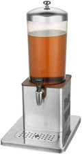 Juice Dispenser Beverage Dispenser, Electric Heating Juice Dispenser for Milk Tea Shop Hotel Drink Dispenser Stainless Steel Insulated Barrel