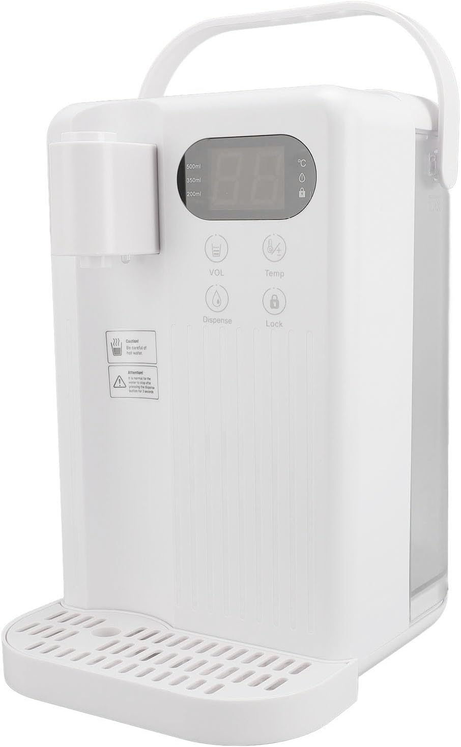 Instant Hot Water Dispenser, Electric Countertop Water Dispenser with Child Lock, 12 Temperature Fast Heating, Removable 3L Water Box (US Plug 110v)