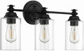 Craftmade Dardyn 3 Light Vanity Flat Black