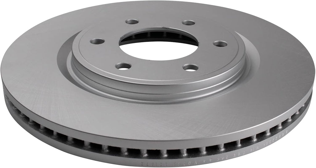 TRQ Front Ceramic Brake Pad and Rotor Set Coated Rotors Compatible with 11-13 Infiniti QX56 14-21 Infiniti QX80 12-15 Nissan Armada 17-21 Nissan Armada 11-15 Titan 17-21 Titan