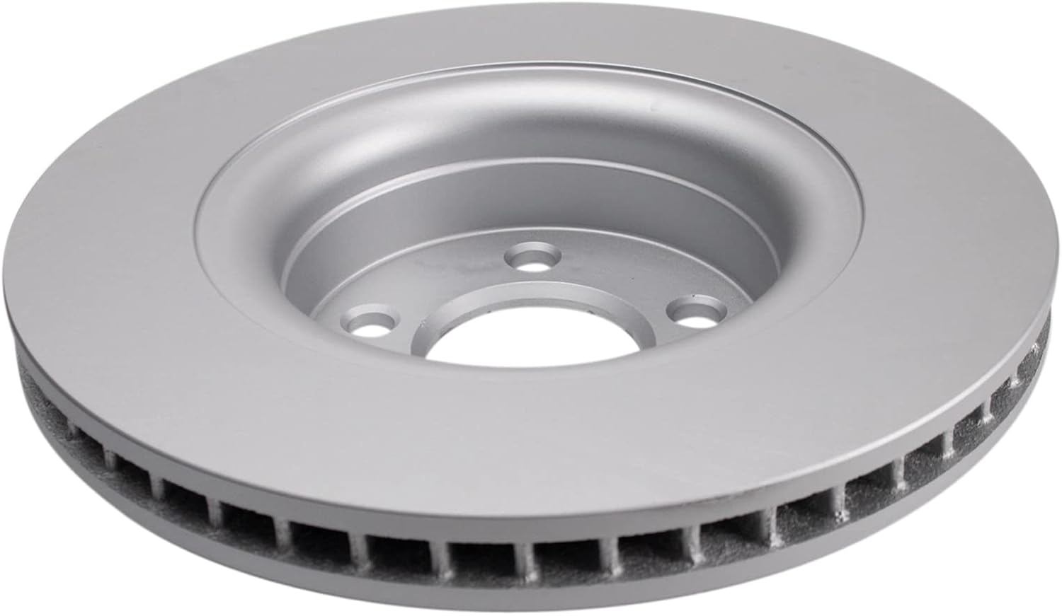 TRQ Front Brake Pad and Rotor Set Ceramic G Coated Vented Rotors Compatible with 2015-2017 Ford Mustang