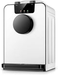 Desktop Hot Water Kettle Electric Hot & Cold Dispenser Tempered Glass Panel Bottled Water Boiler, Perfect for Offices and Meeting Rooms