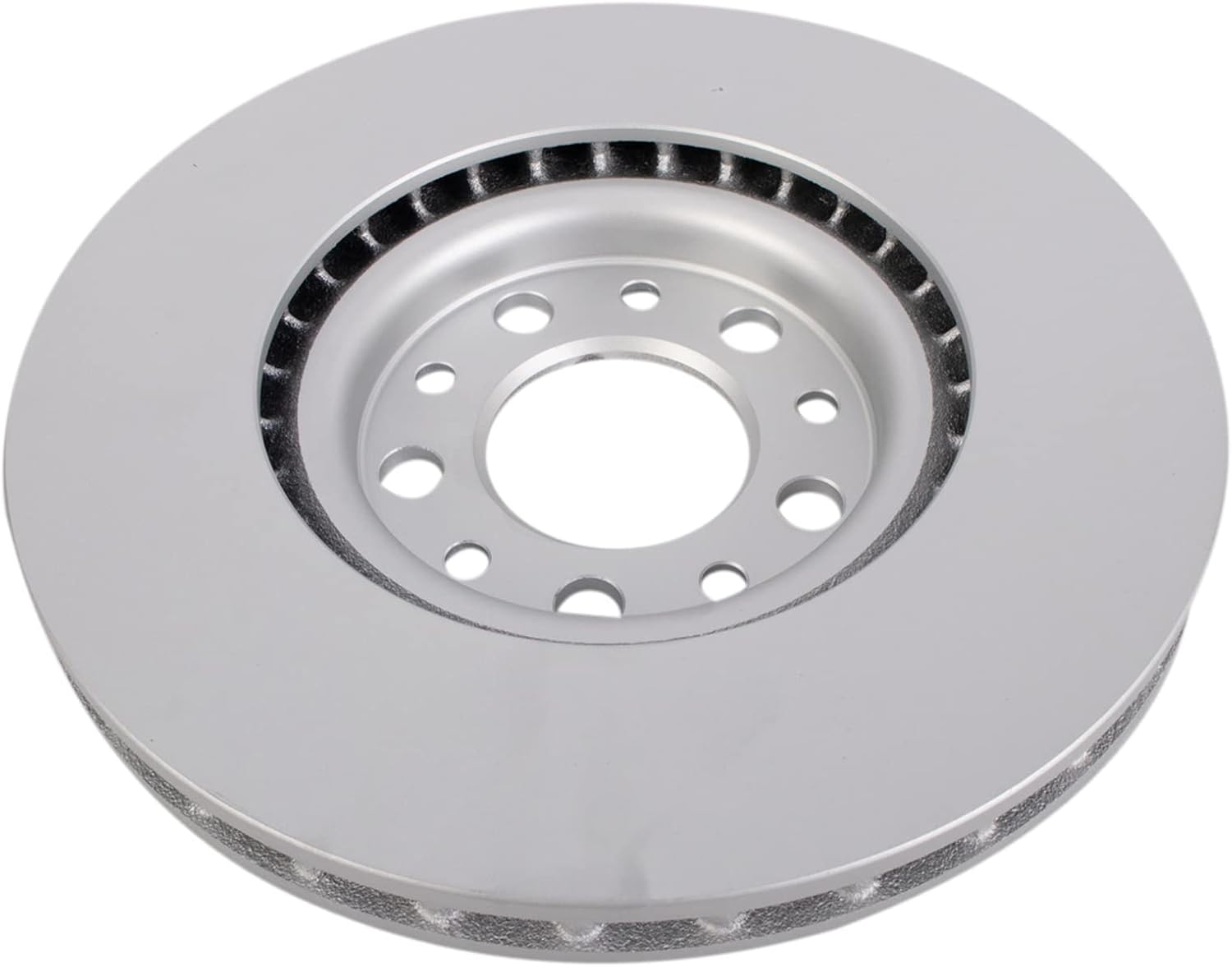 TRQ Front Brake Pad and Rotor Set Ceramic G Coated Vented Rotors Compatible with 2016-2021 Fiat 500X 2017-2022 Jeep Compass 2015-2021 Renegade